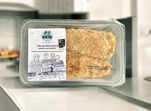 La Paysanne des Mers - Filet de Merlu Pané aux Graines - 240g