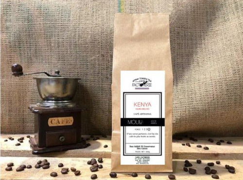 Cafés Factorerie - Café Kenya Kilimandjaro MOULU - 500g