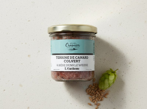 Bière L’Eurélienne – Brasserie de Chandres - Terrine Canard à la bière 120g
