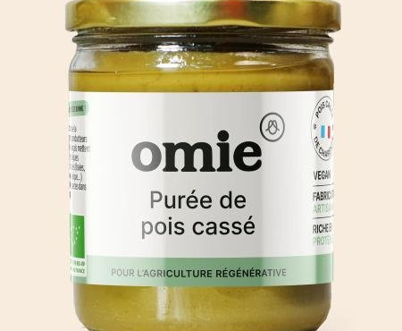 Omie - Purée de pois cassés de Charente bio - 400 g