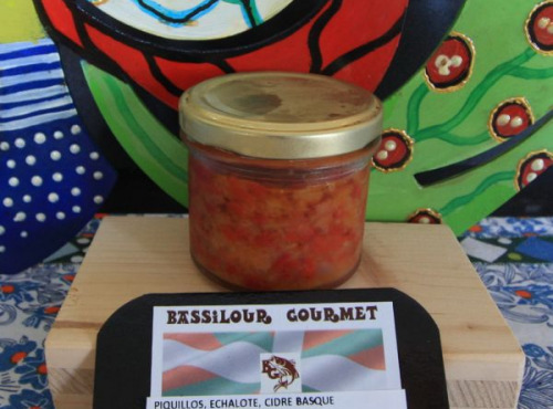 Bassilour Gourmet - Piquillos échalote cidre basque 90g
