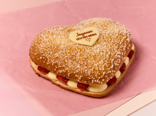 La Tarte Tropézienne - Coeur Tropézien fête des mères fraise et litchi