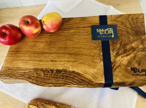 Domaine du Chillou - Planche à découper chêne (moyenne)