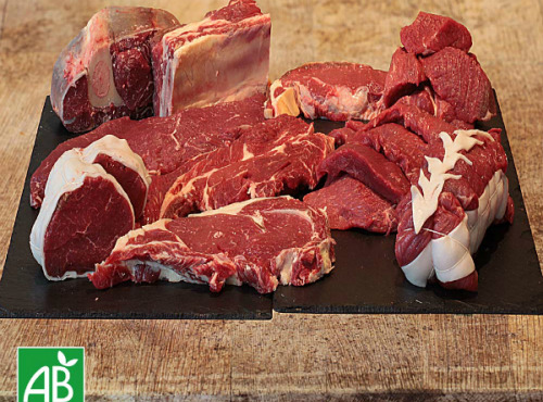 Nature viande - Boeuf complet 10kg avec côte à l'os