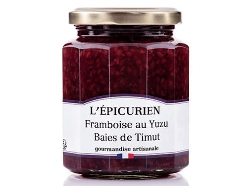 L'Epicurien - Framboise au Yuzu et Baies de Timut - L’alliance subtile entre fruit et épices