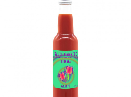 Manjar Viu : Légumes lacto fermentés - Sauce pimentée Dionaea - 100ml - force 1/3