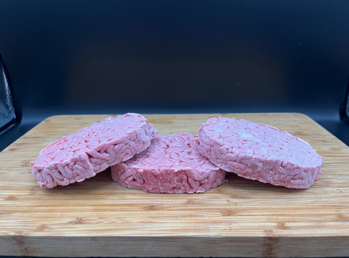 La Ferme des Prun'Elles - Steaks hachés surgelées façon bouchère-lot de 40