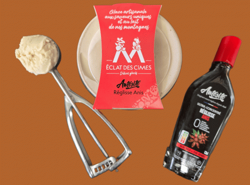Eclat des cimes - Crème glacée Antésite Réglisse Anis 440 ml