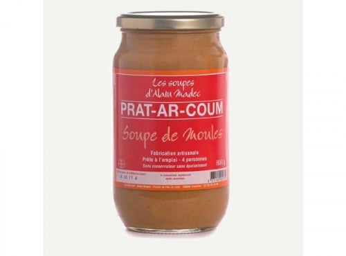 Huîtres Prat-Ar-Coum Alain Madec - Soupe de moules - 790g