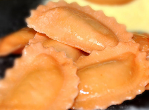 Les Pâtes Côté Mont Blanc - Ravioli Saumon Aneth & Citron
