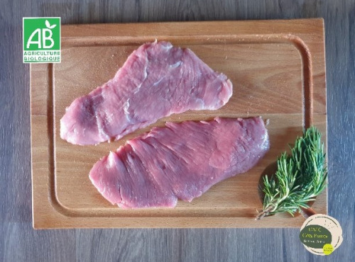 Ferme GAEC Côte Pardin - [SURGELE] 0.6 kg Escalopes de Veau BIO Race Aubrac