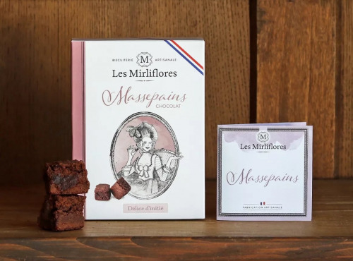 Les Mirliflores - Massepains - Petits gâteaux moelleux au chocolat et à la poudre d'amande