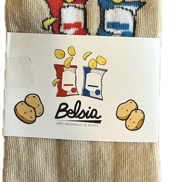 Chips BELSIA - Chaussette collector BELSIA (T42-45)
