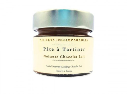 Secrets Incomparables - Pâte à Tartiner Noisette du Piémont IGP Chocolat Lait (Offre -10%: 12x30g)