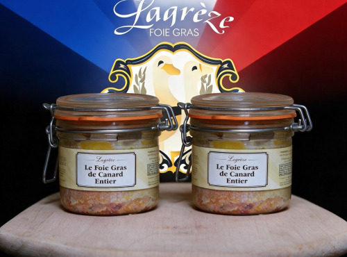 Lagreze Foie Gras - Duo de Foie Gras de Canard 300g