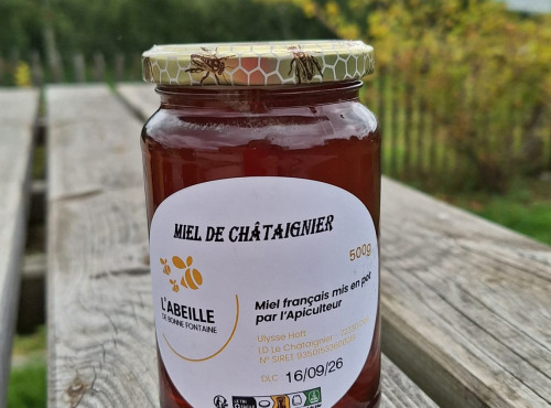 Le Châtaignier - Miel de châtaignier - 500g