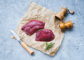 La Ferme Enchantée - 2 steaks d'autruche sous-vide - 2x125 gr