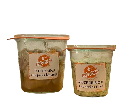 Pots Potes - Tête de veau 580 + sauce gribiche 190