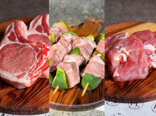 Maison Lascours - Colis Foire au Porc "Le Porc à Griller" - 3,28kg
