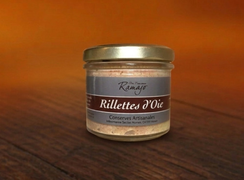 Maison Ramajo - Rillettes d'oie à l'ancienne effilochées à la main 100g