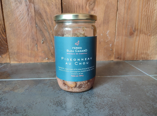 Ferme Bleu Canard - Pigeonneau au chou 500g