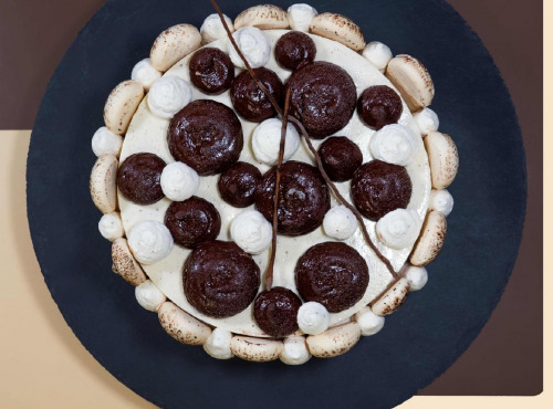 Les Garçons Glaciers - Vacherin 10 personnes Vanille Chocolat