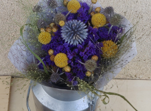 Ferme de la ville basse - Bouquet de fleurs séché
