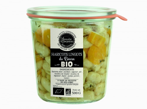 L'Armoire à Conserves - Haricots lingots du Béarn 500g