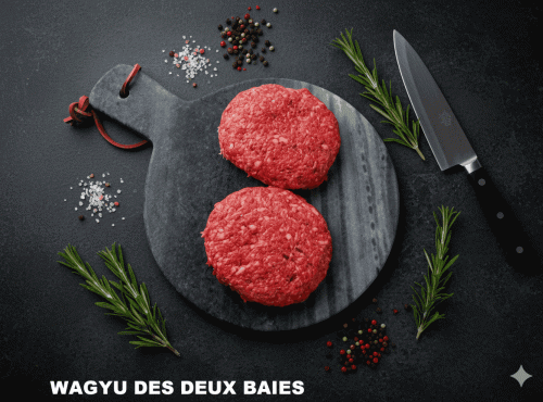 Wagyu des Deux Baies - [Précommande] Steacks hachés de Wagyu - 1kg