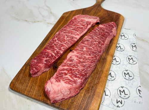 Maison Lascours - 3 x 500g Chuck Tail Flap de Bœuf Wagyu Tranché