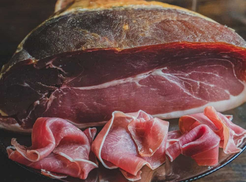 Maison Agour - Jambon de Bayonne IGP affiné 12 mois, 10 tranches fines