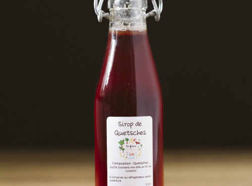 La Ferme des Prun'Elles - Sirop De Quetsches