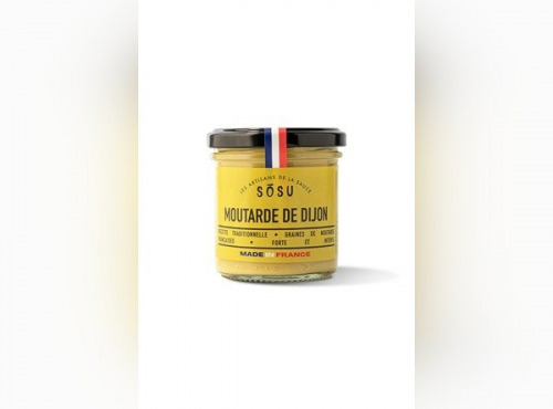 SÒSU, les Artisans de la Sauce - Moutarde de Dijon Traditionnelle 165 ml