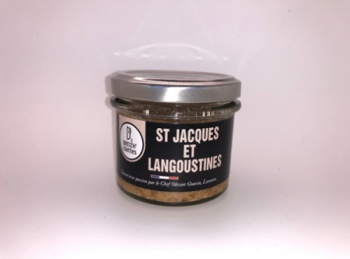 Conserverie Artisanale du Trégor - Rillettes de St Jacques et Langoustines