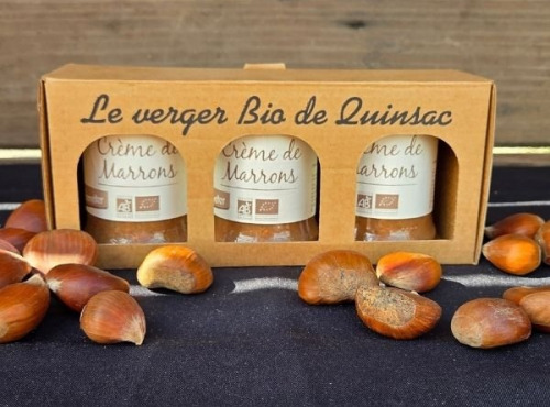 Le verger bio de Quinsac - Coffret 3 crèmes BIO et DEMETER