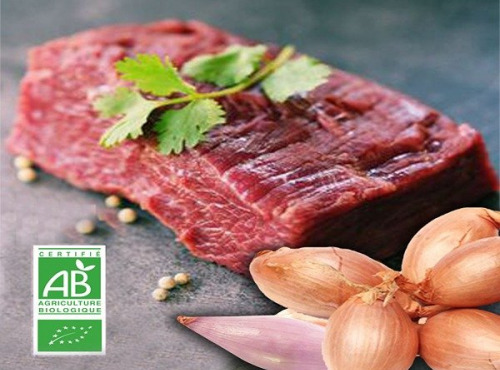 Ferme Bichet - Pavés marinés à la sauce échalote BIO x2