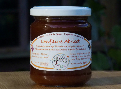 L'Arbocal - Confiture Abricot - BIO