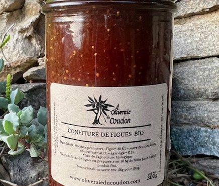 L’Oliveraie du Coudon - CONFITURE DE FIGUES BIO 300GR