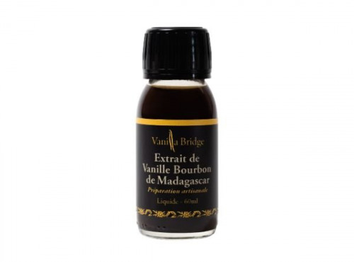 Vanilla Bridge - Extrait de Vanille Liquide - 60mL - 100% naturel - Avec Grains
