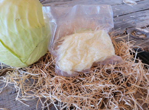 Les Jardins de Gérard - Chou blanc lisse sous-vide (râpée) 500g