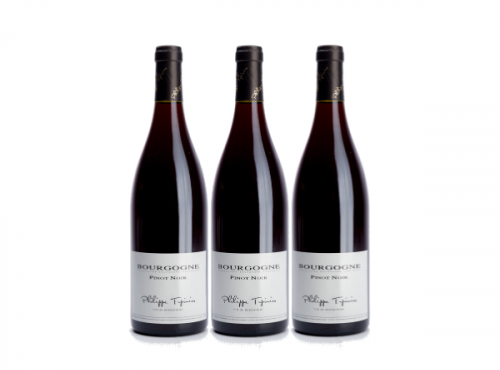 Domaine Tupinier Philippe - Bourgogne Rouge 2015 - 3 Bouteilles De 75 Cl