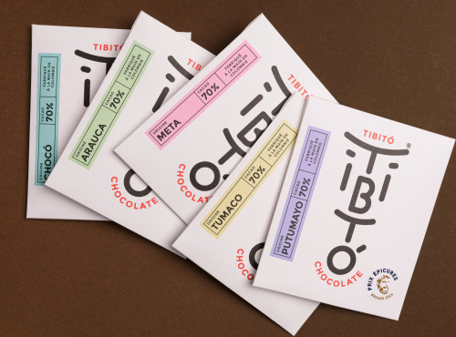 La Cooperativa - Lot de 5 tablettes de chocolat TIBITÓ 5x40g