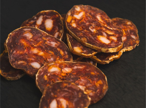 Thierry Salas, fumage artisanal - Chorizo de porc noir fumé