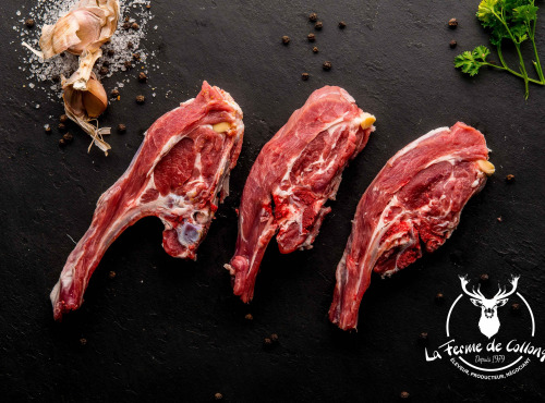 LA FERME DE COLLONGE - Cote d'agneau simple de l'Ain - 1kg
