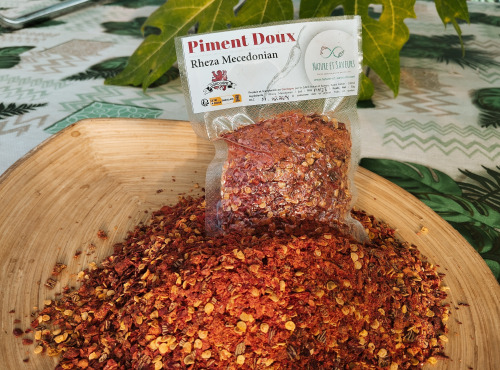 Nature et Saveurs - Ferme Aquaponique et Permacole Astérienne - Piment concassé artisanal – Nature & Saveurs