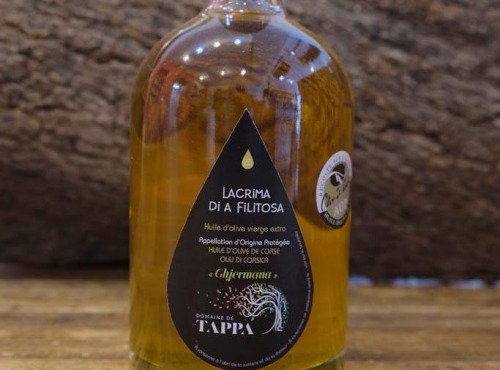 Depuis des Lustres - Comptoir Corse - Huile d'Olive Corse - Lacrima Di A Filitosa - Domaine de Tappa