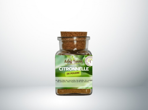 Adal Terra - Epices - Citronnelle Bio (en poudre) 60G