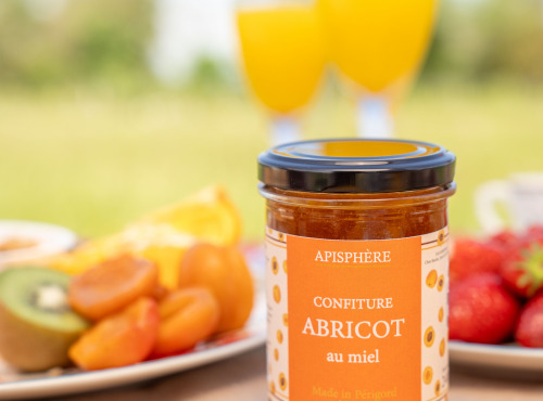 Apisphère - Confiture d'abricot 240g