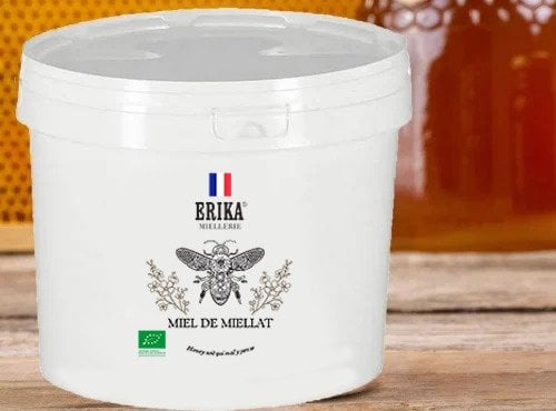 Erika Spirit - Seau de Miel de Miellat BIO - 7.5 kg