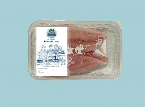 La Paysanne des Mers - Filets loup de mer -  200g - lot de 6